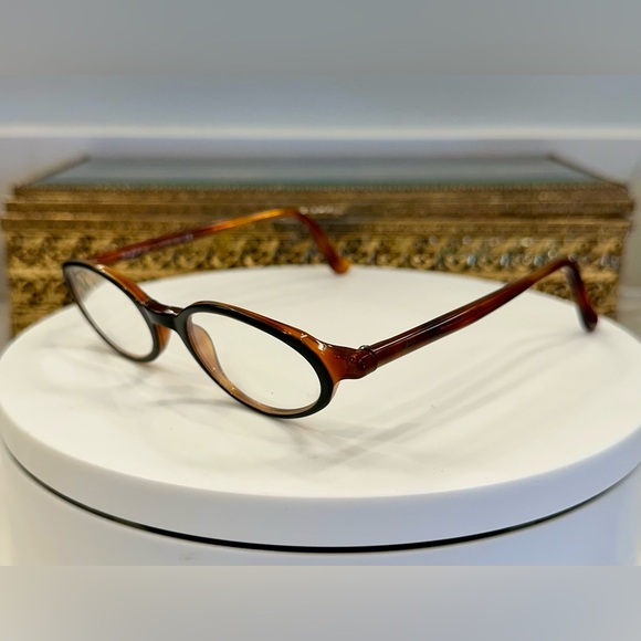 byblos - Vintage Slim & Narrow Oval Black/Tortoiseshell Rx Frames, Italy, EUC - Picture 9 of 17